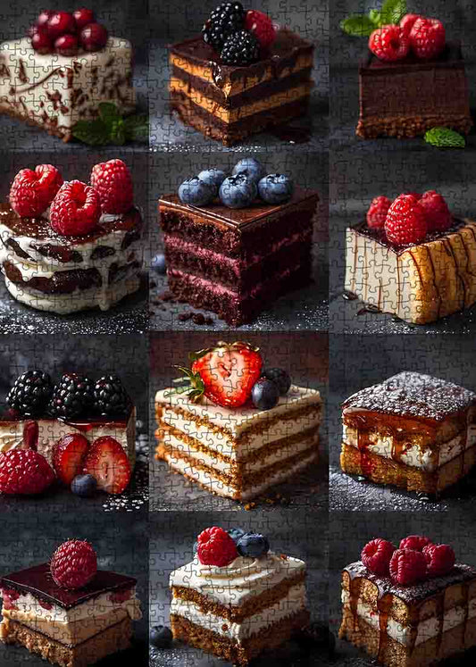 Delicious Desserts Jigsaw Puzzle - Tucocoo