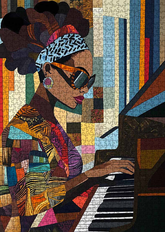 Elegant Pianist Jigsaw Puzzle - Tucocoo
