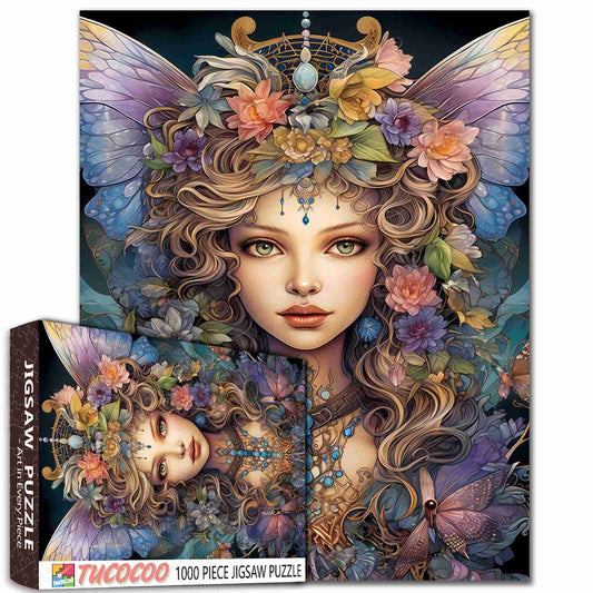 Enchanted Blossom Fairy Jigsaw Puzzle - Tucocoo