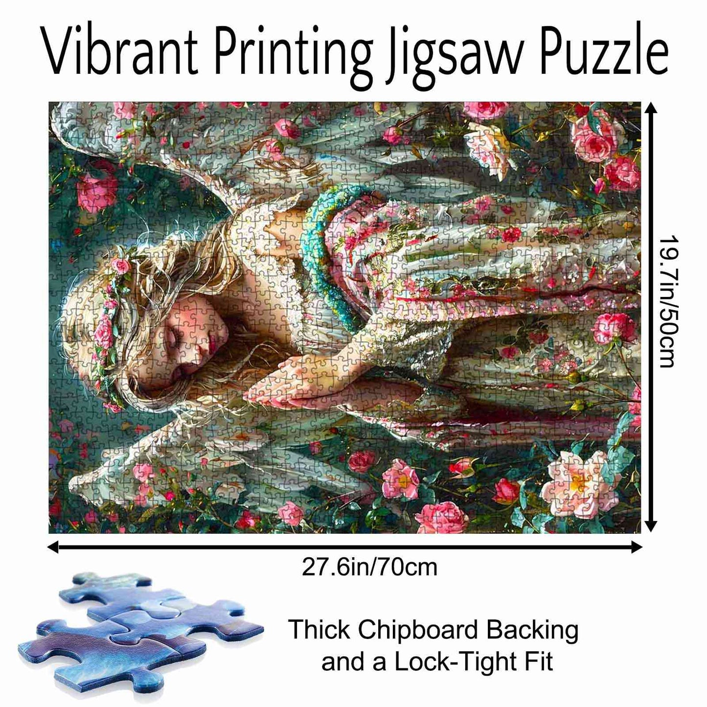 Garden Prayer Angel Jigsaw Puzzle - Tucocoo