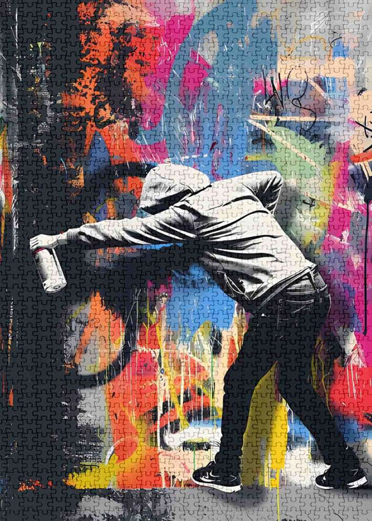Graffiti Street Artist Jigsaw Puzzles - Tucocoo