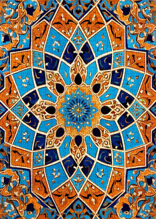 Majestic Mandala Flower Jigsaw Puzzles - Tucocoo