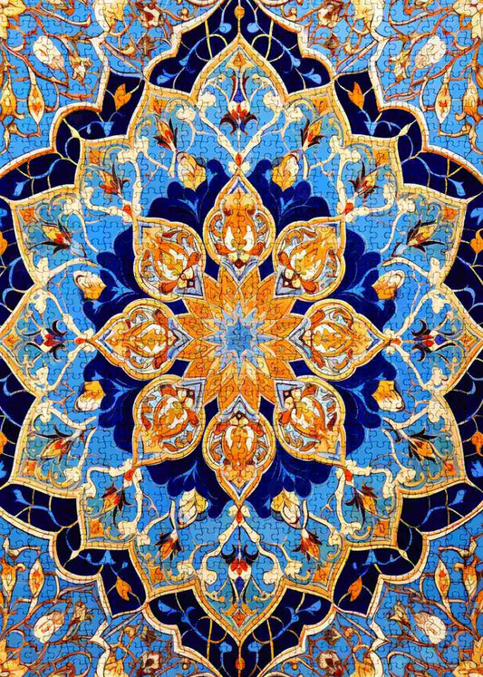 Mandala Floral Art Jigsaw Puzzles - Tucocoo