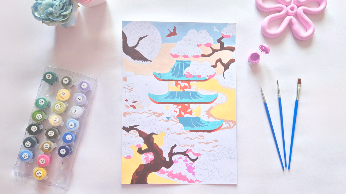 How to Make Your Own Paint by Numbers from Cool Art