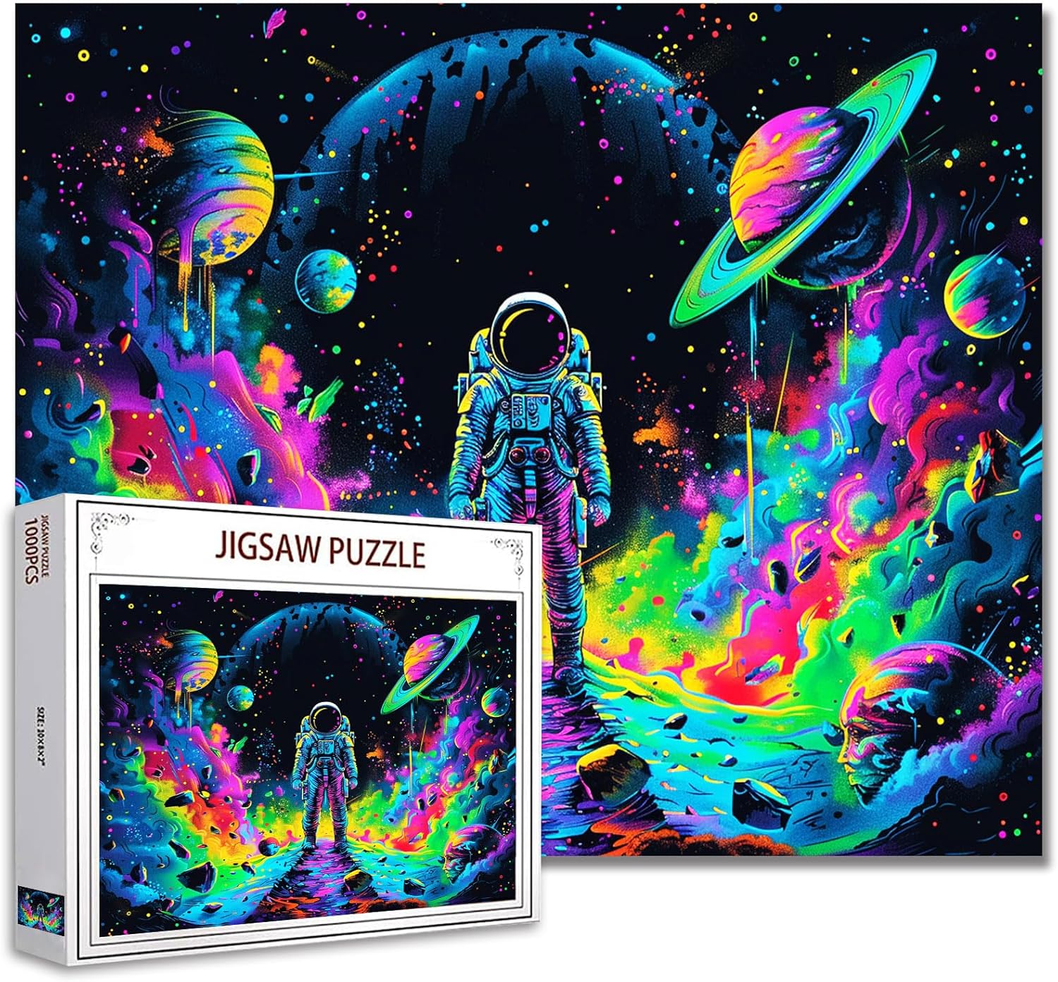 Astronaut in the Space JIgsaw Puzzles - Tucocoo