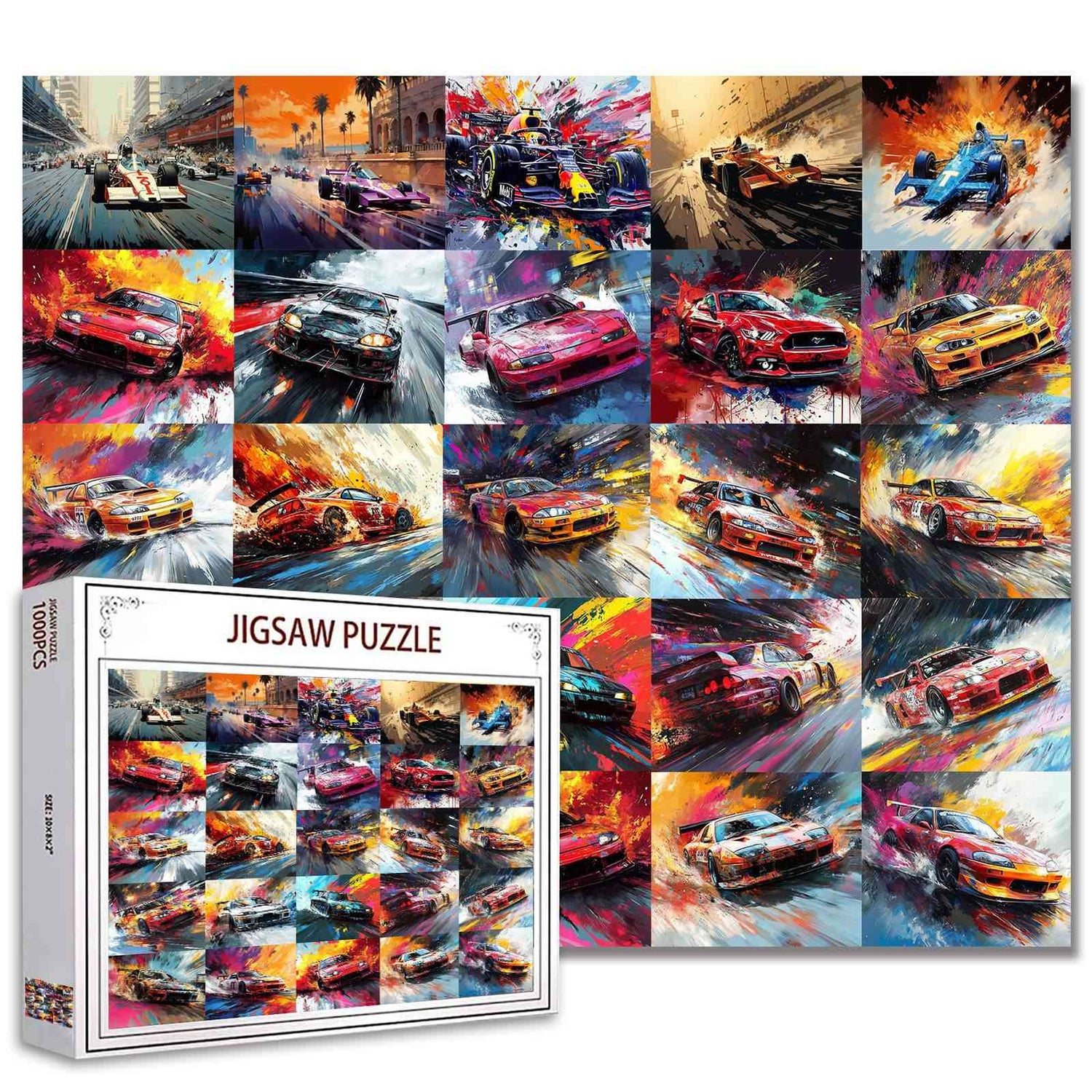 Cars Jigsaw Puzzles - Tucocoo