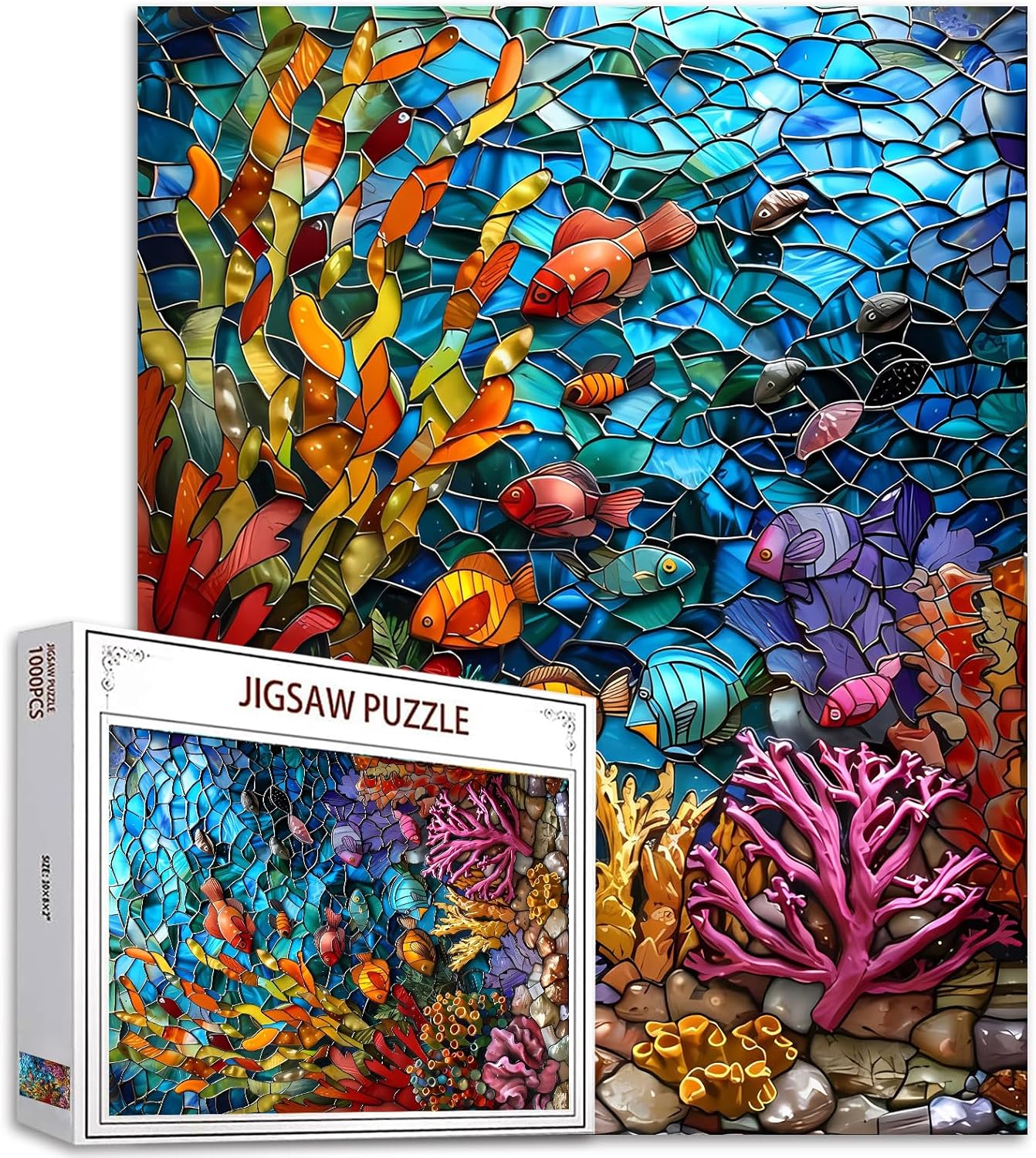 Stained Glass Art Jigsaw Puzzles - Tucocoo