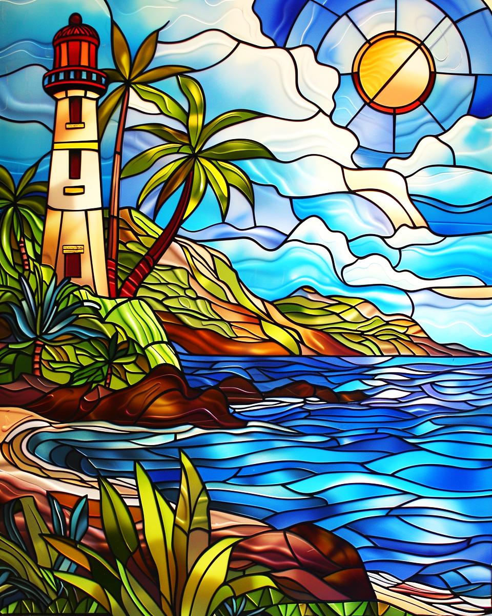 Stained Glass Paint by Numbers