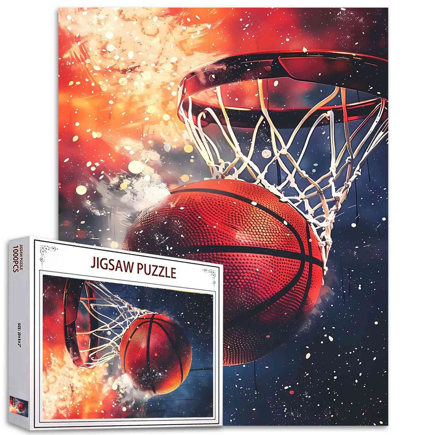 Basketball Slam Dunk Sport Jigsaw Puzzles