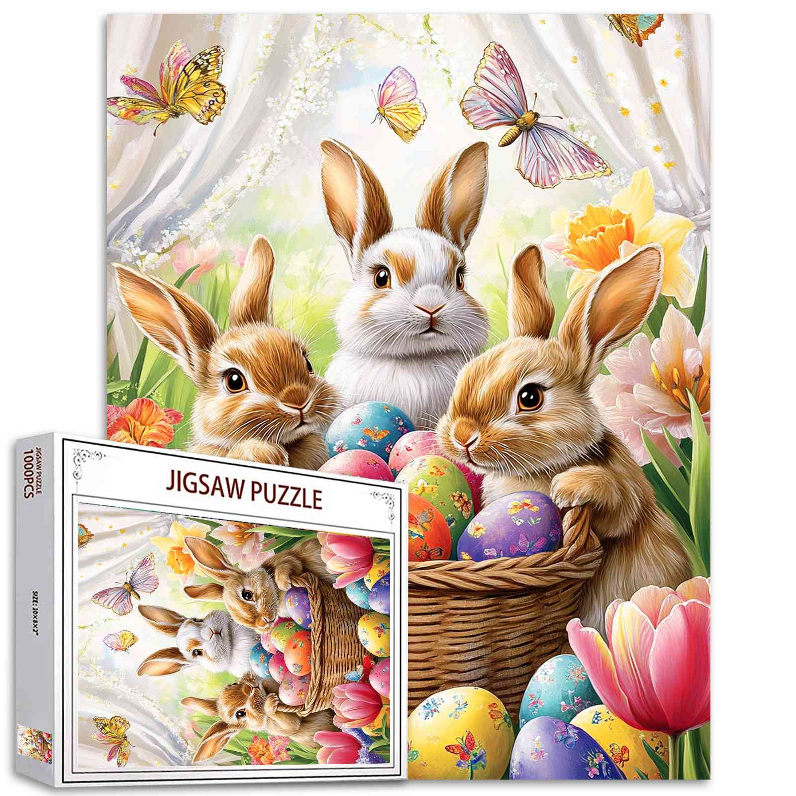 Springtime Bunnies Jigsaw Puzzles