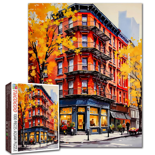 New York Manhattan Buildings Jigsaw Puzzle