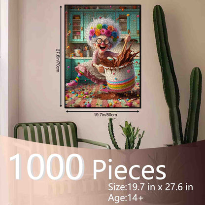 Joyful Chocolate Chaos Jigsaw Puzzle