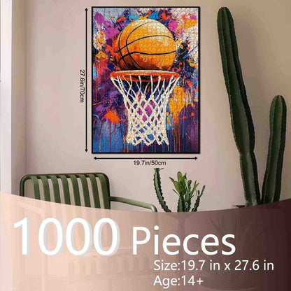 Basketball Slam Dunk Jigsaw Puzzle