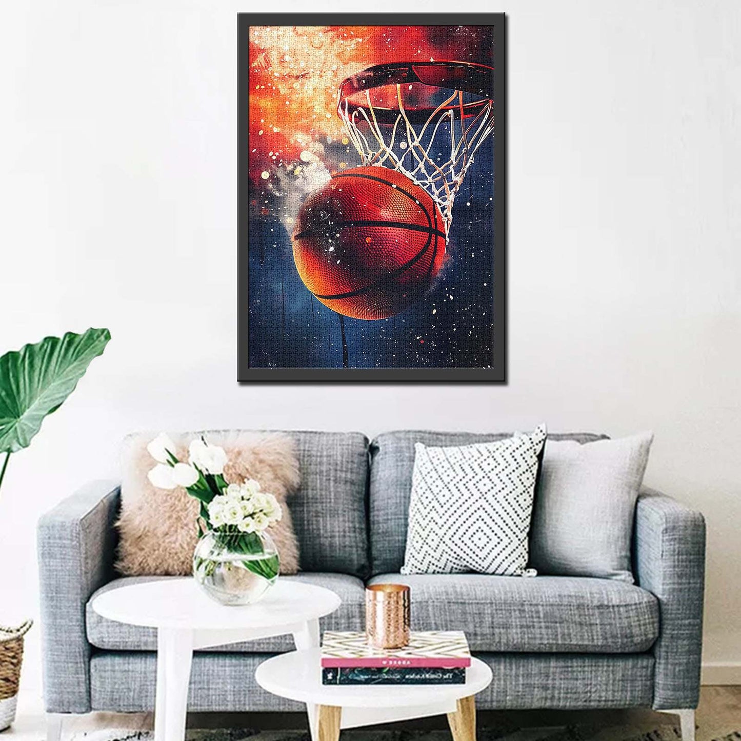 Basketball Slam Dunk Sport Jigsaw Puzzles