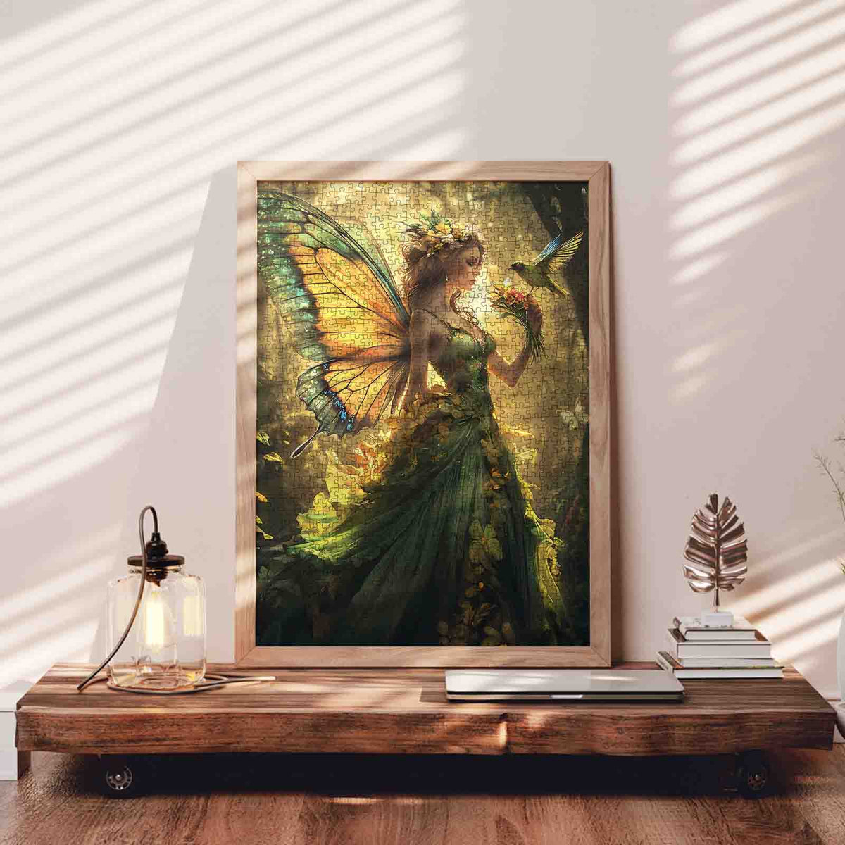 Enchanted Woodland Butterfly Fairy Jigsaw Puzzle