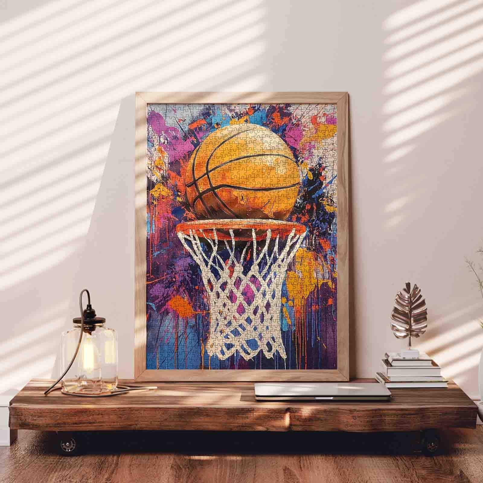 Basketball Slam Dunk Jigsaw Puzzle