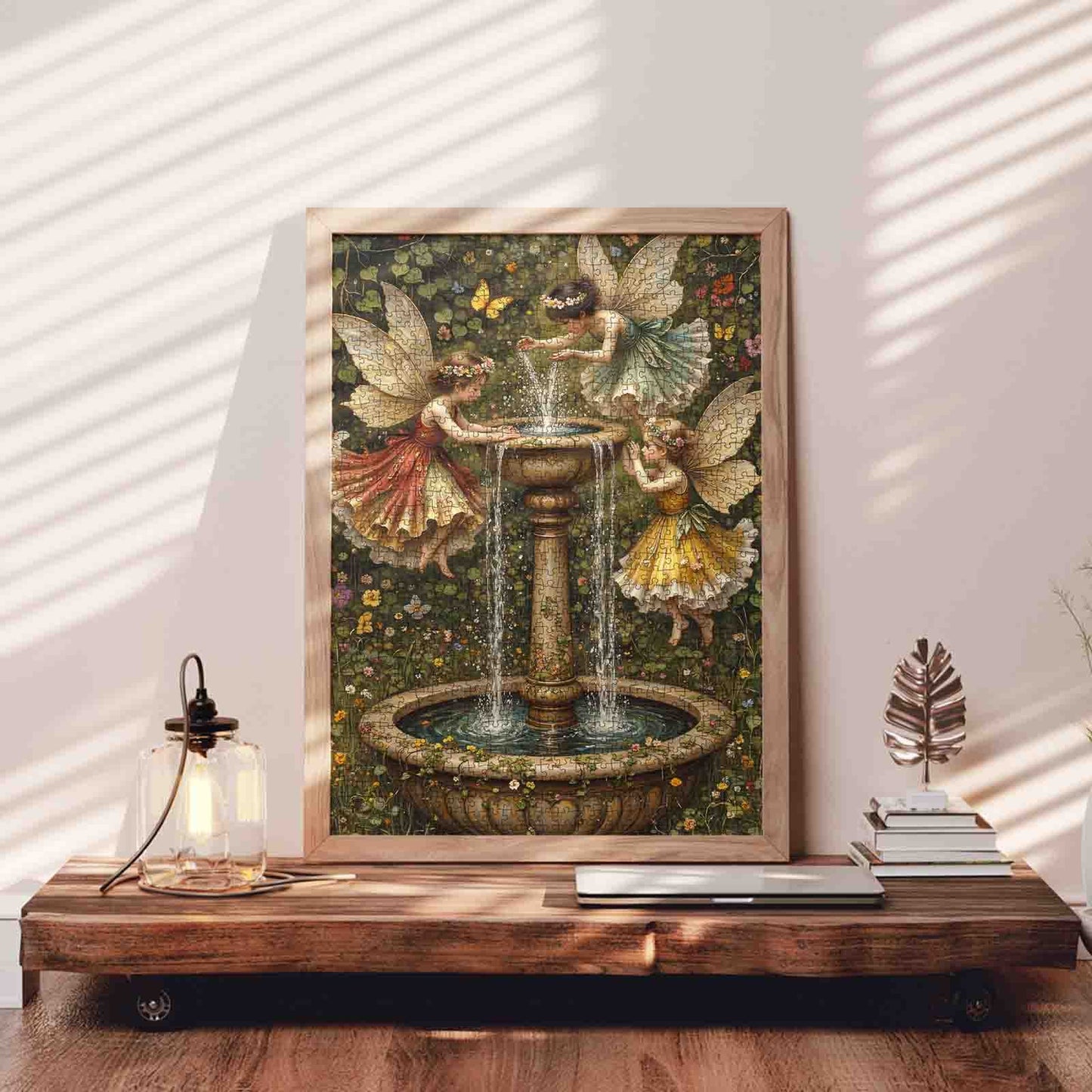 Fairy Fountain Jigsaw Puzzle