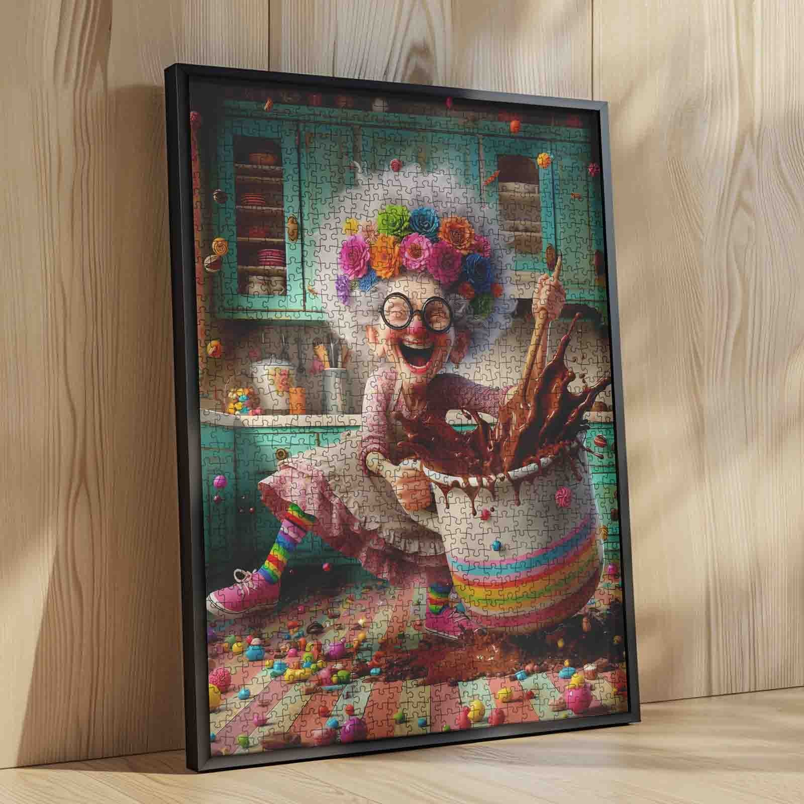 Joyful Chocolate Chaos Jigsaw Puzzle – Tucocoo