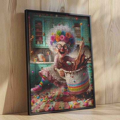 Joyful Chocolate Chaos Jigsaw Puzzle
