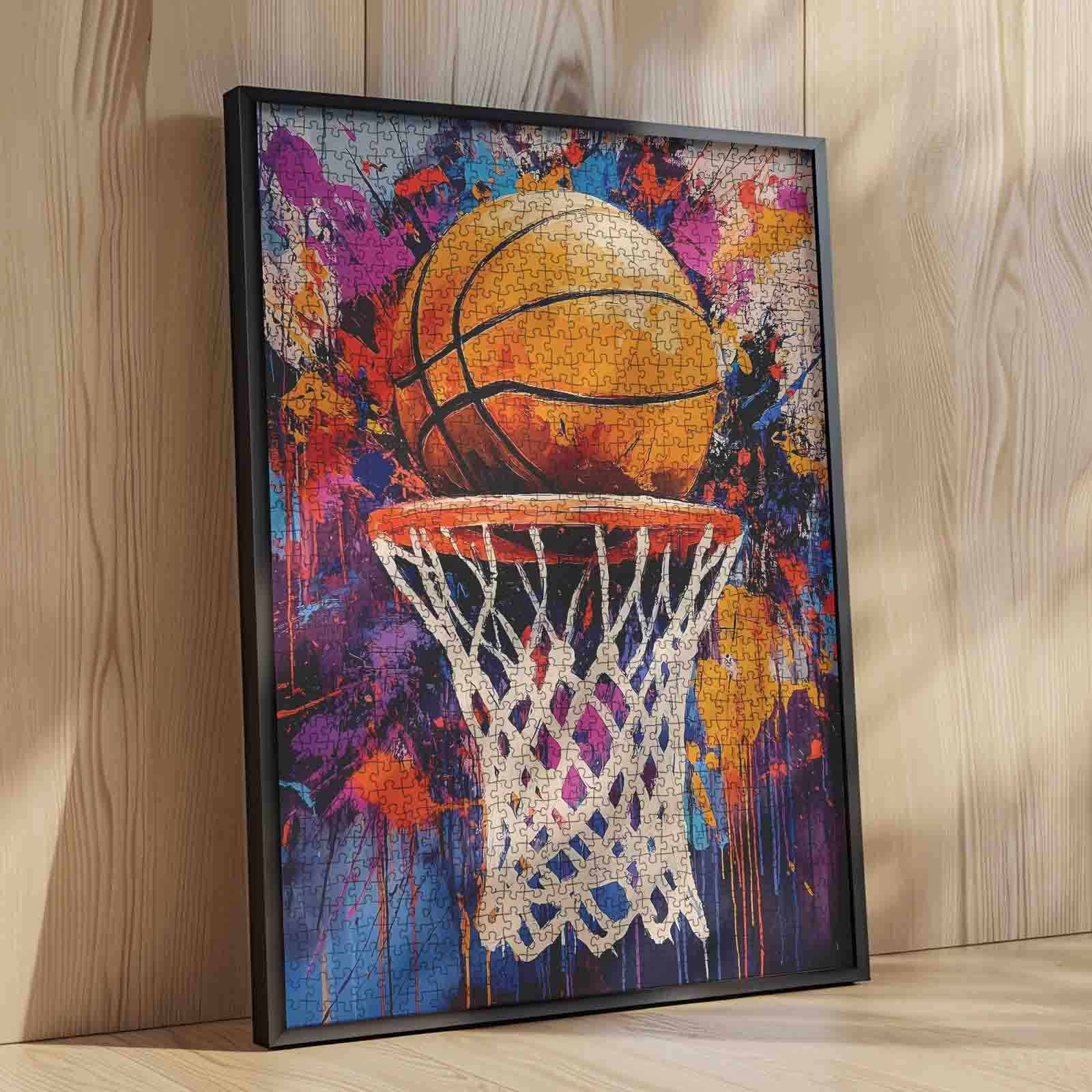 Basketball Slam Dunk Jigsaw Puzzle