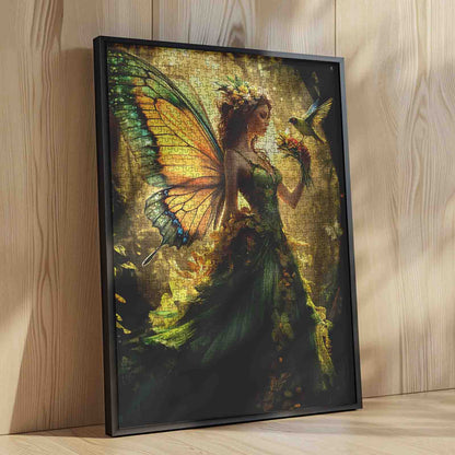 Enchanted Woodland Butterfly Fairy Jigsaw Puzzle