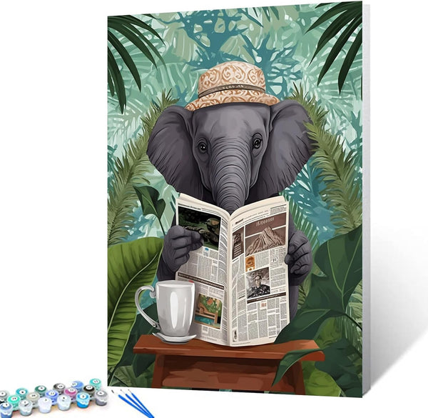 Malen Nach Zahlen Set 40x50 Cm – DIY Gemälde Für Erwachsene & Kinder