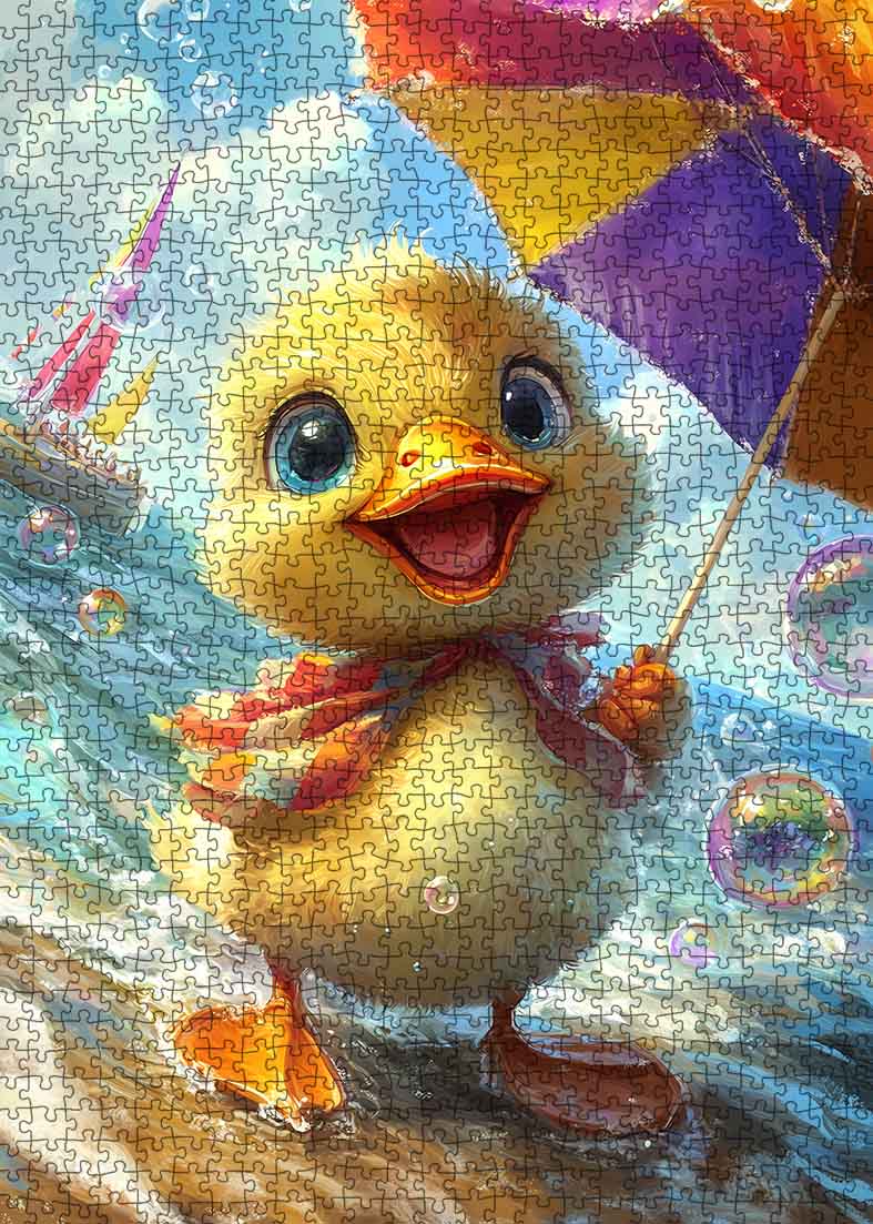 Adventurous Duckling Jigsaw Puzzle