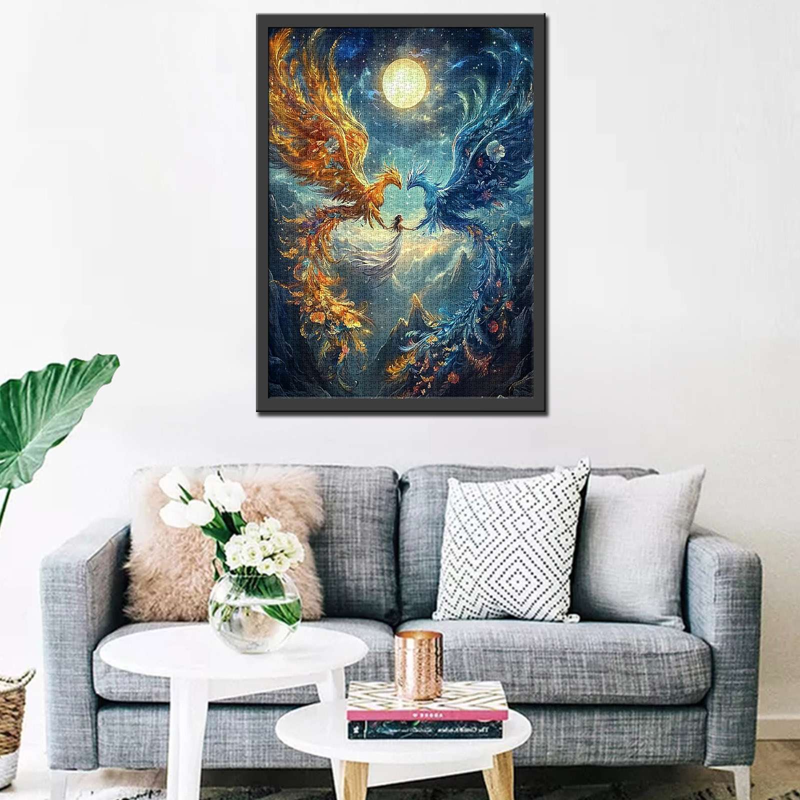 Celestial Phoenix Dance Jigsaw Puzzles