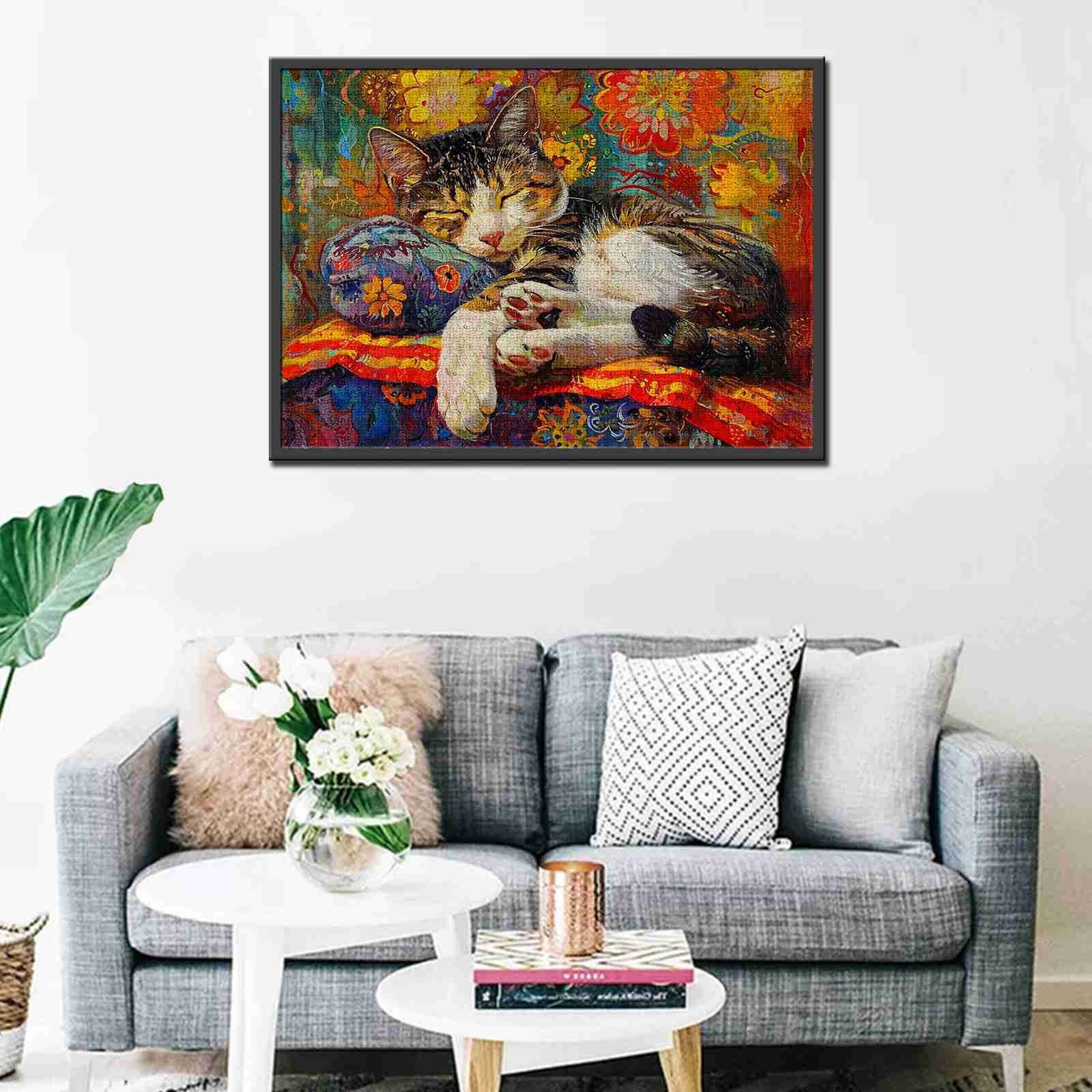 Cozy Cat Nap Jigsaw Puzzles