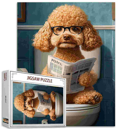 Reading Poodle Puzzle