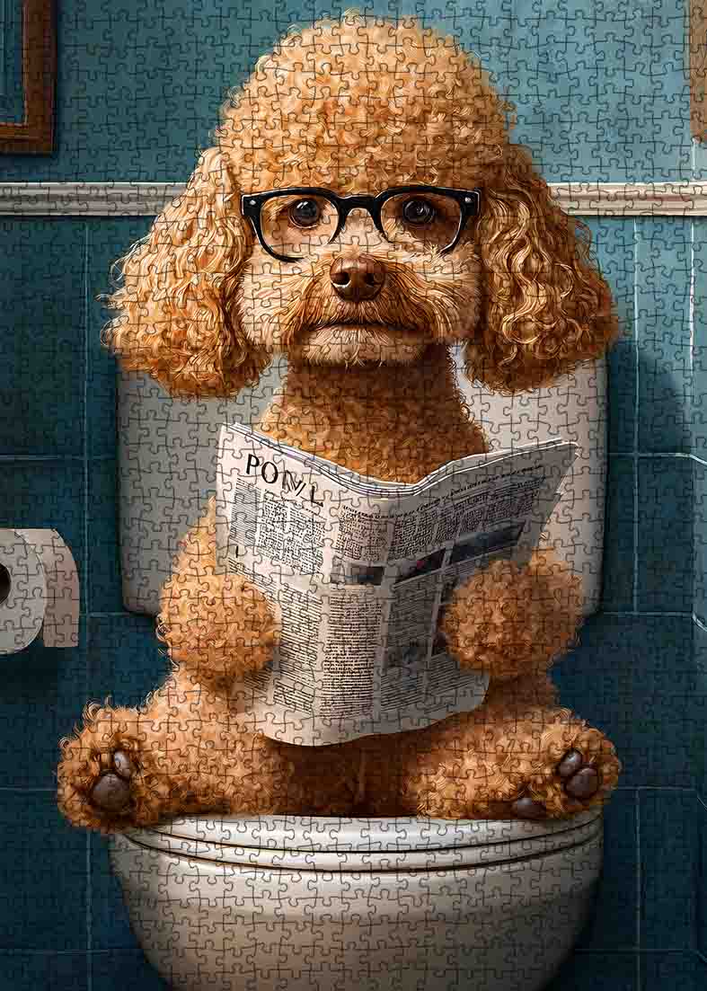 Reading Poodle Puzzle