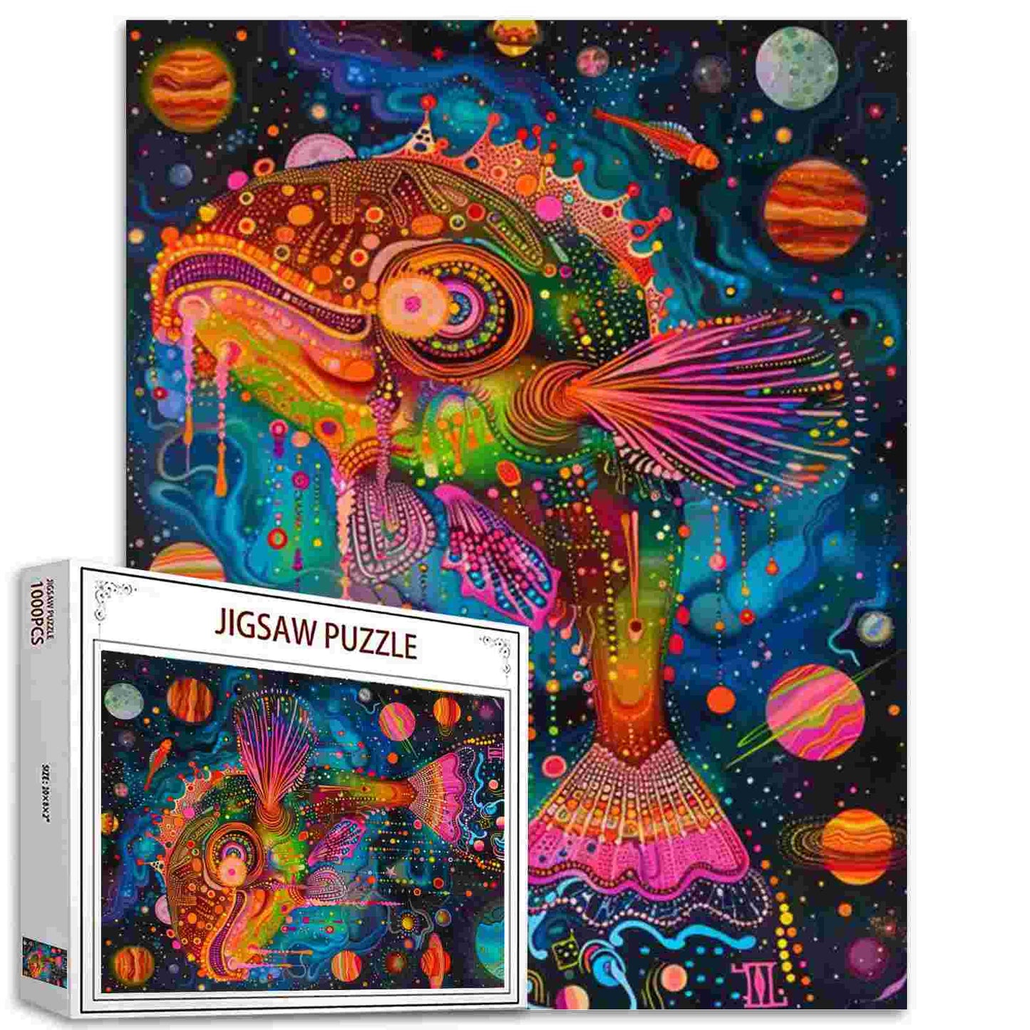 Puzzles de poissons cosmiques 