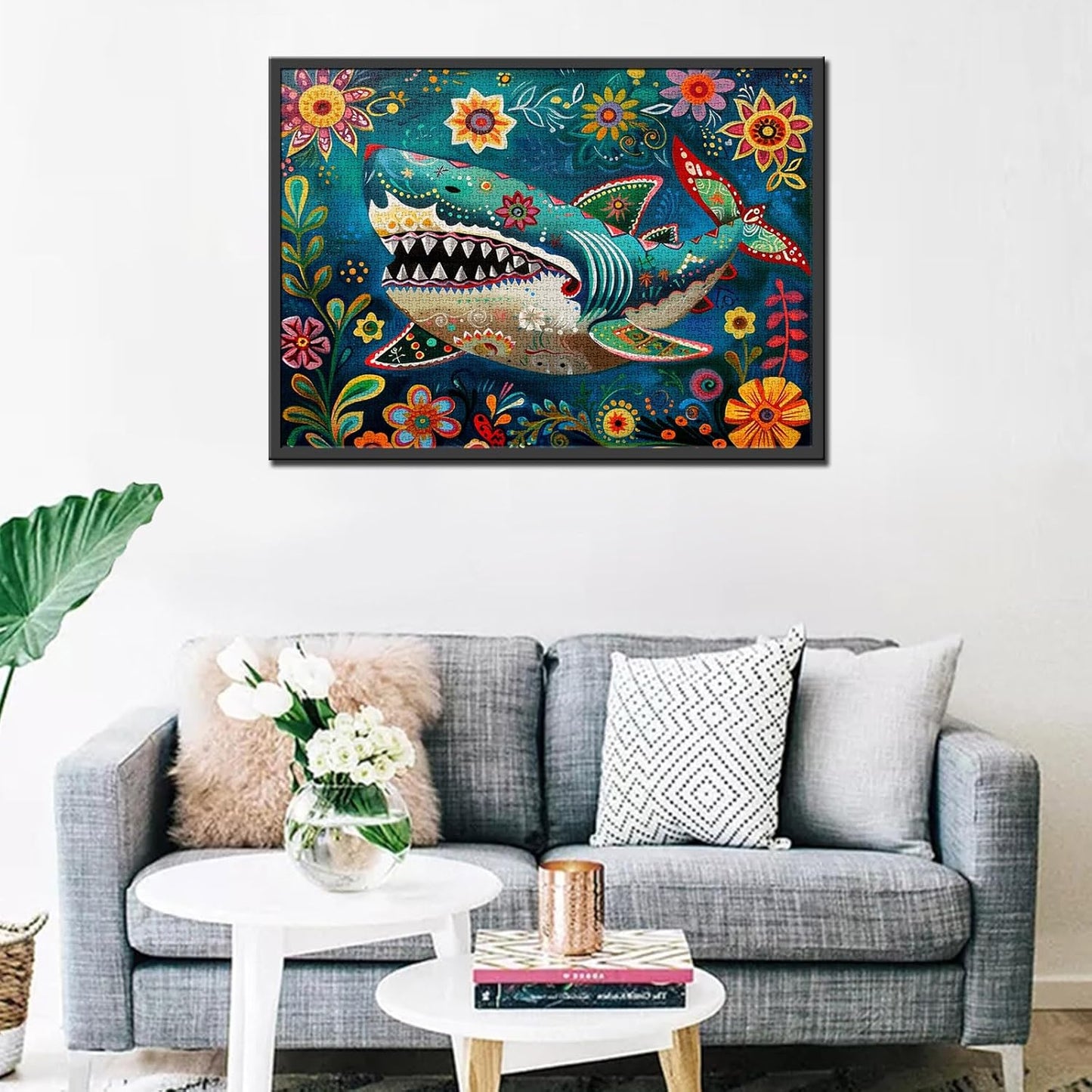 Fierce Shark Marine Animals Jigsaw Puzzles