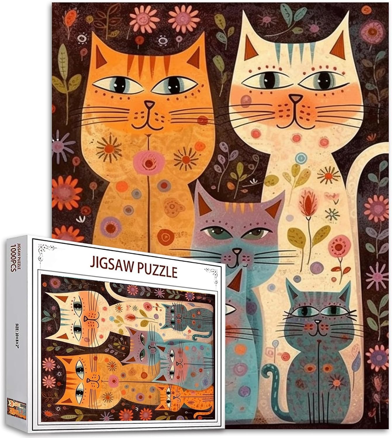 Cats Family Jigsaw Puzzles