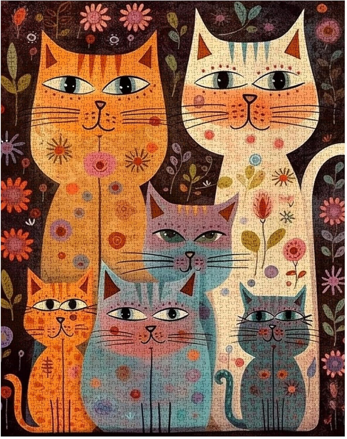 Cats Family Jigsaw Puzzles