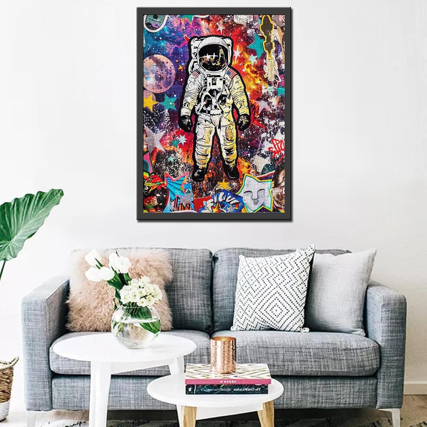 Graffiti Astronaut Jigsaw Puzzles