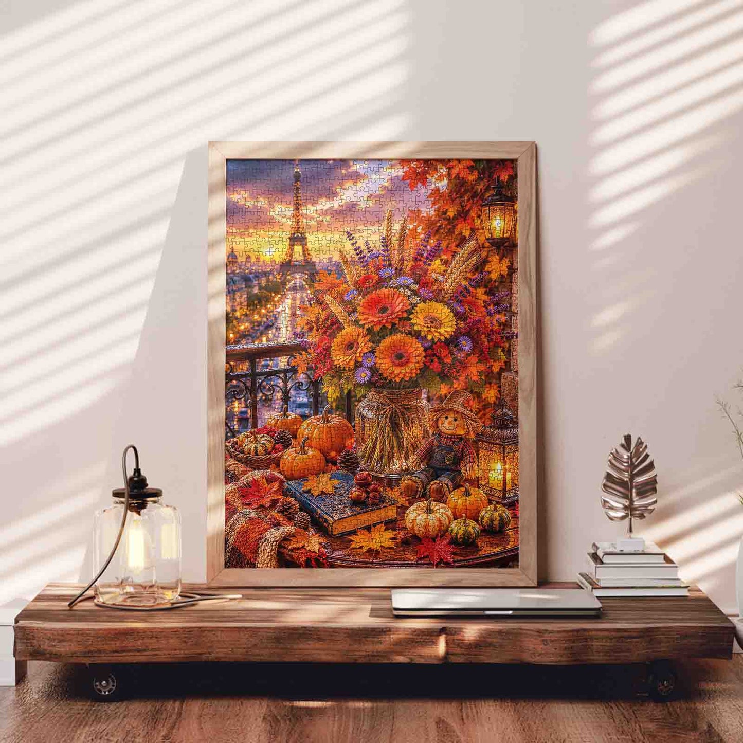 Autumn Evening in Paris Jigsaw Puzzle