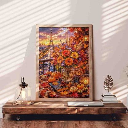Autumn Evening in Paris Jigsaw Puzzle
