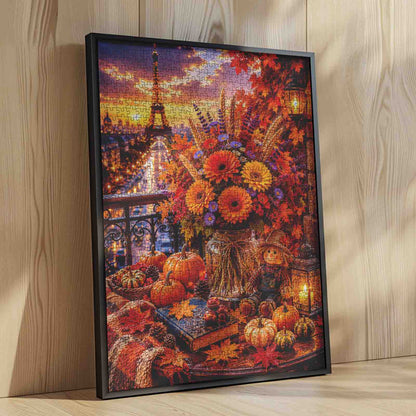Autumn Evening in Paris Jigsaw Puzzle