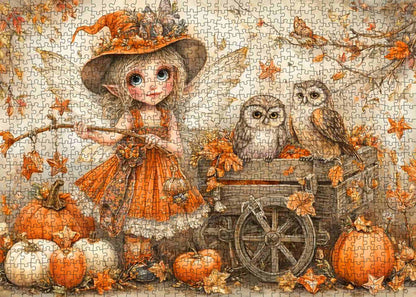 Autumn Fairy Jigsaw Puzzle