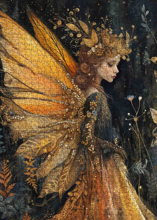 Autumn Leaves Princess Jigsaw Puzzle