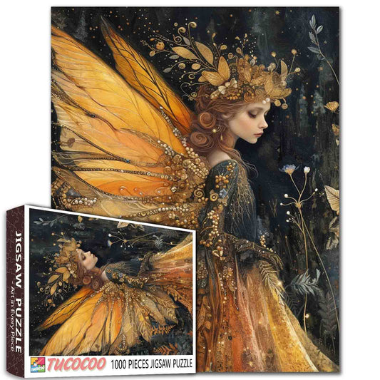 Autumn Leaves Princess Jigsaw Puzzle