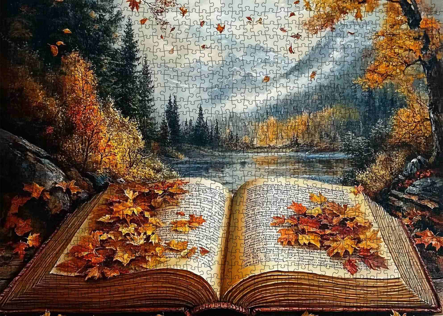Autumn Tale Book Jigsaw Puzzle