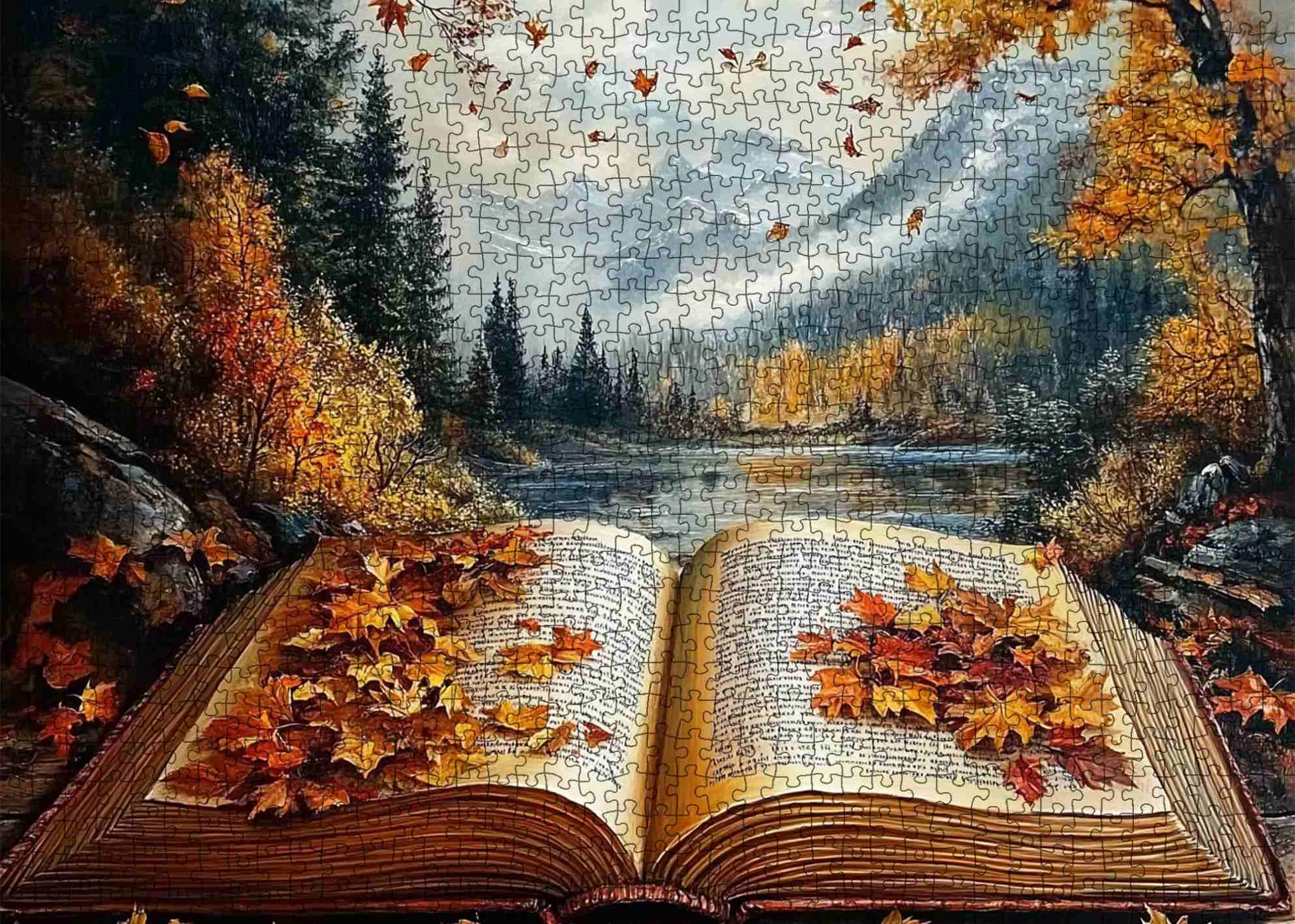 Autumn Tale Book Jigsaw Puzzle