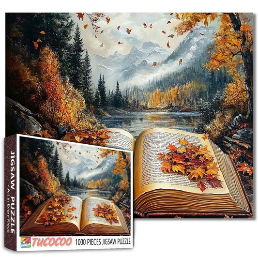 Autumn Tale Book Jigsaw Puzzle
