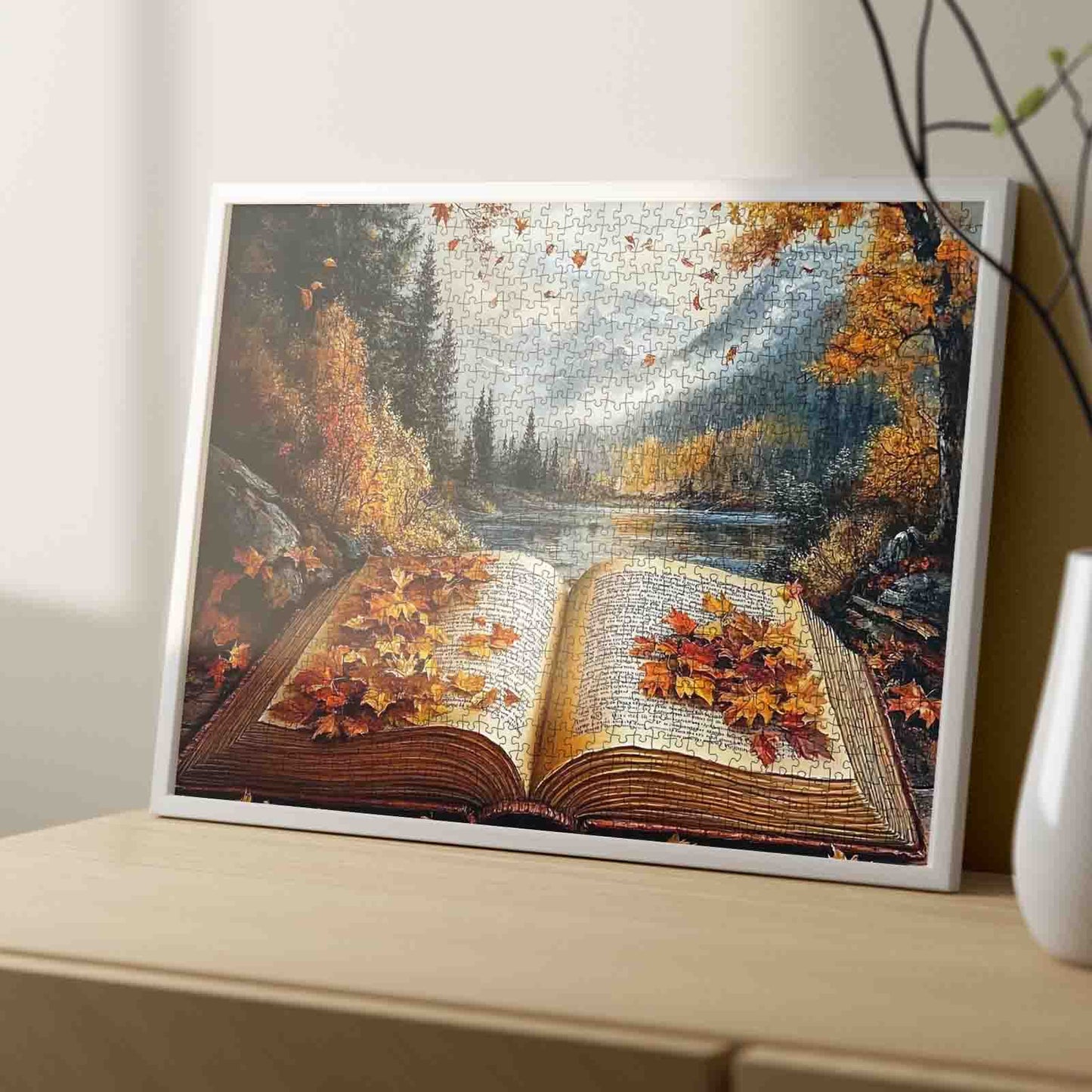 Autumn Tale Book Jigsaw Puzzle