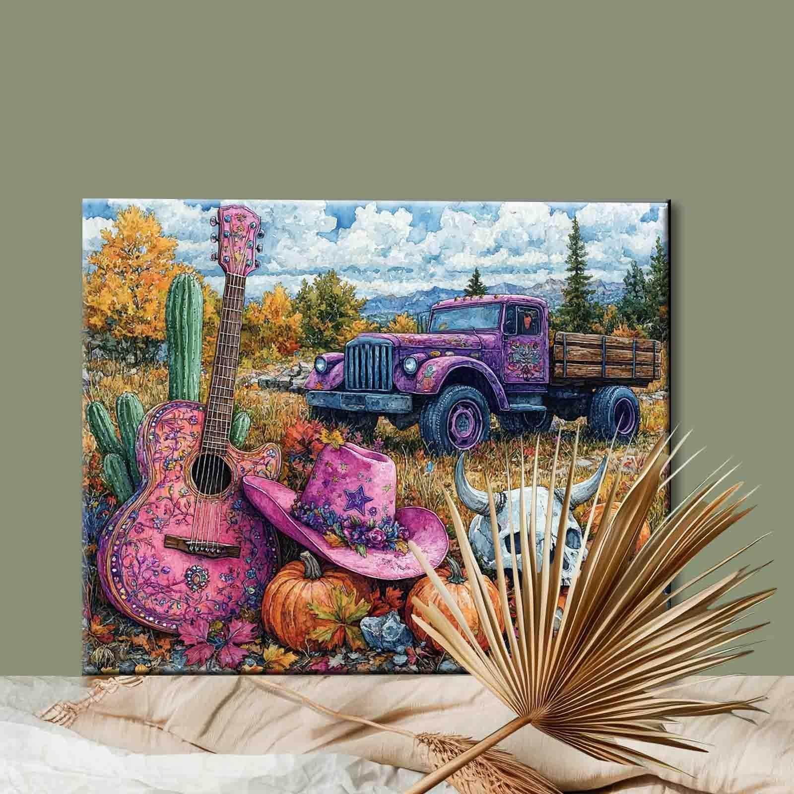 Autumn Country Charm Paint by Numbers