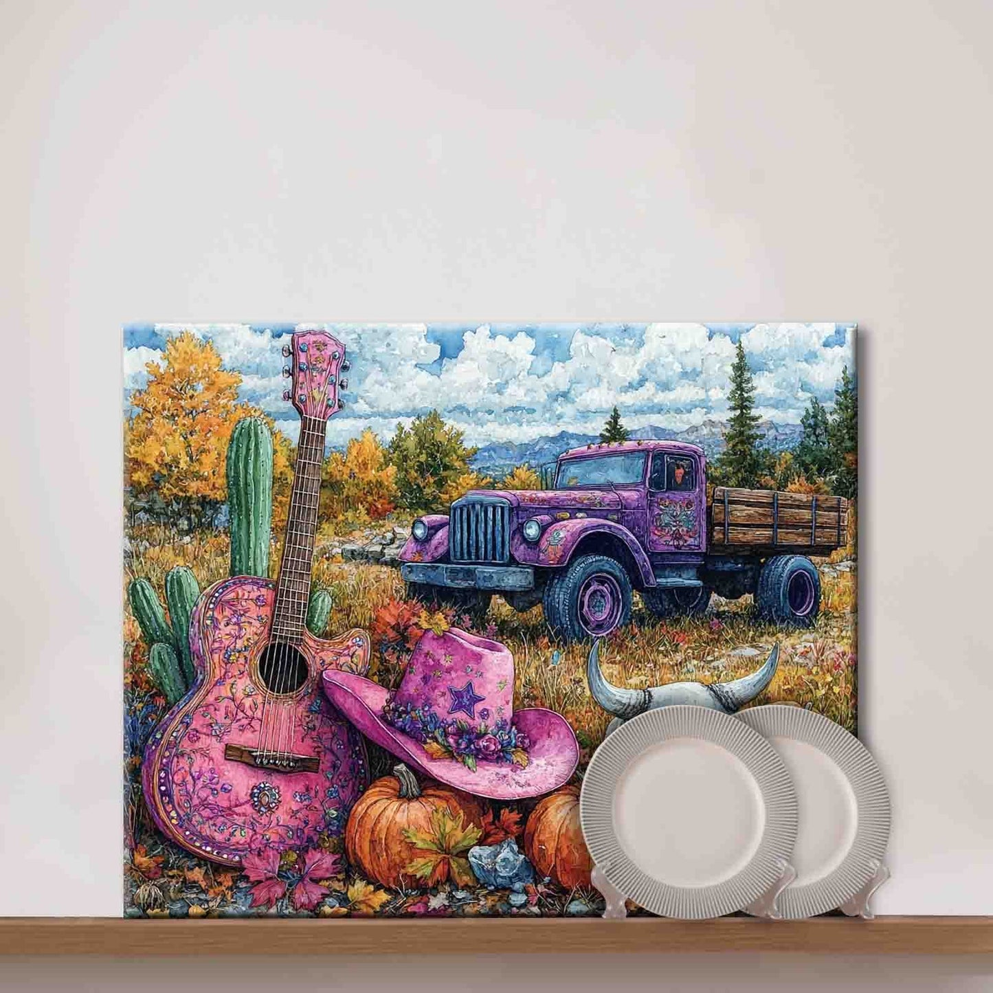 Autumn Country Charm Paint by Numbers