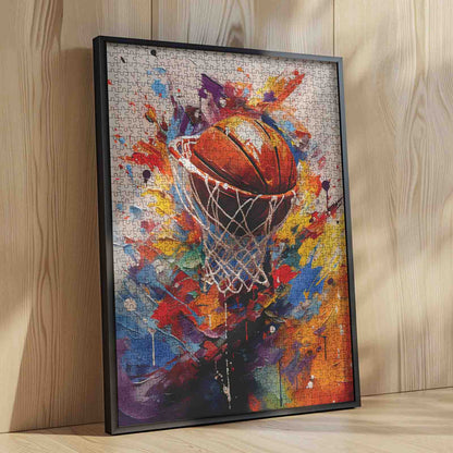 Basketball Slam Dunk Jigsaw Puzzle