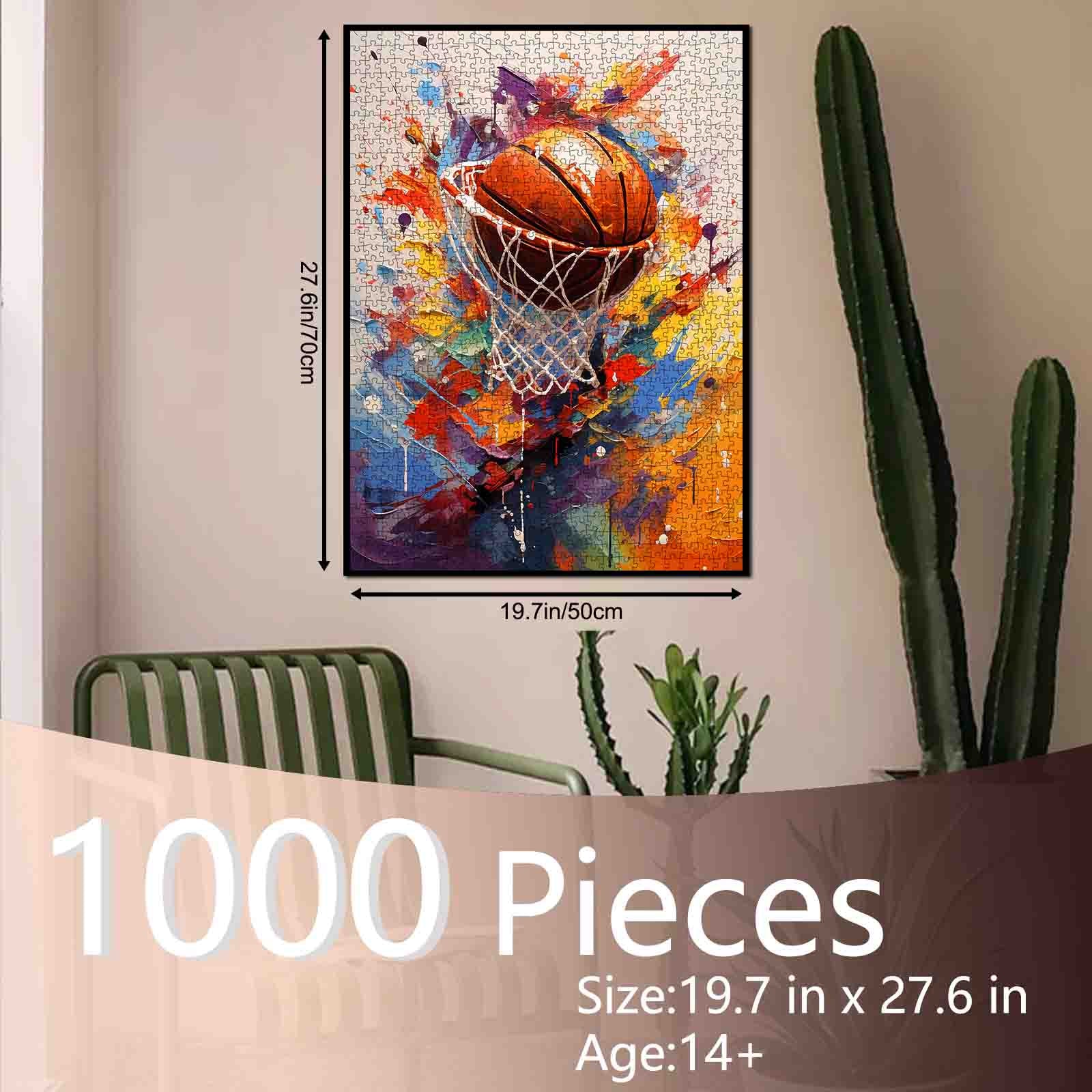 Basketball Slam Dunk Jigsaw Puzzle